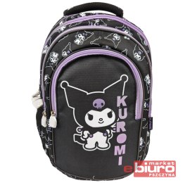 PLECAK 4-KOMOROWY BPL-58 KUROMI BLACK MAJEWSKI