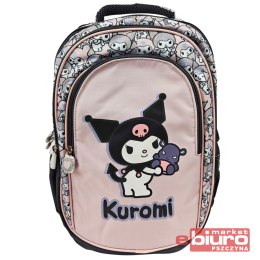 PLECAK 4-KOMOROWY BPL-58 KUROMI PINK MAJEWSKI