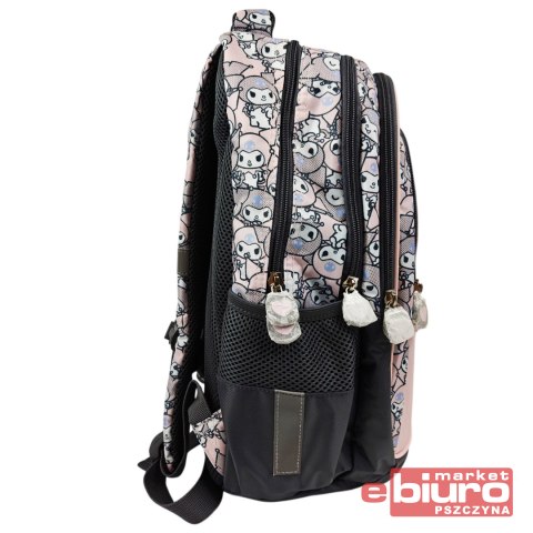 PLECAK 4-KOMOROWY BPL-58 KUROMI PINK MAJEWSKI