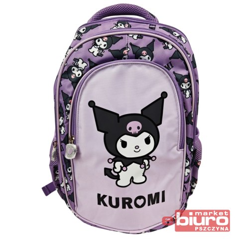 PLECAK 4-KOMOROWY BPL-58 KUROMI VIOLET MAJEWSKI