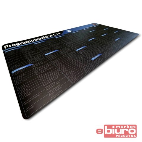 PODKŁADKA NA BIURKO DUŻA 78,7X35,9 PROGRAM W C++