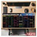 PODKŁADKA NA BIURKO DUŻA 78,9X36,1 KOMENDY W LINUX