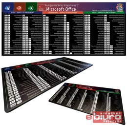 PODKŁADKA NA BIURKO DUŻA 78,9X36,1 MICROSOFT OFFIC