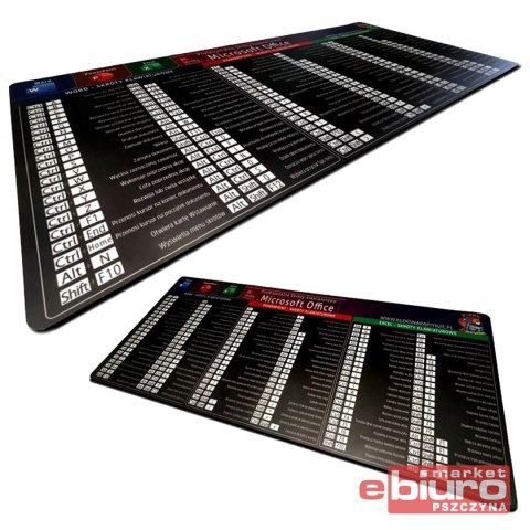 PODKŁADKA NA BIURKO DUŻA 78,9X36,1 MICROSOFT OFFIC