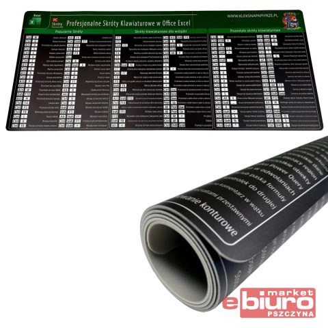 PODKŁADKA NA BIURKO DUŻA 82,6X35,1CM OFFICE EXCEL