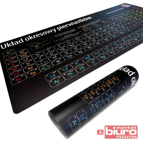 PODKŁADKA NA BIURKO MAŁA 59,7X26,5 UKŁAD OKRES PIE