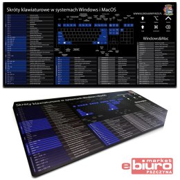 PODKŁADKA NA BIURKO MAŁA 66,9X32,4 WINDOWS MACOS
