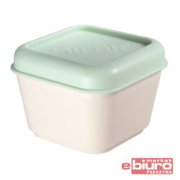 POJEMNIK NA LUNCH KWADRATOWY 0,33L KREMOWO-MIĘTOWY