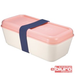 POJEMNIK NA LUNCH PROSTOKĄT 0,75L RÓŻ MILAN