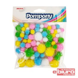 POMPONY POM54 METALICZNE PASTELOWE BREWIS
