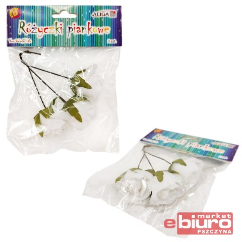 RÓŻYCZKI NA DRUCIKACH PKW-5908 15CM A'3 ALIGA