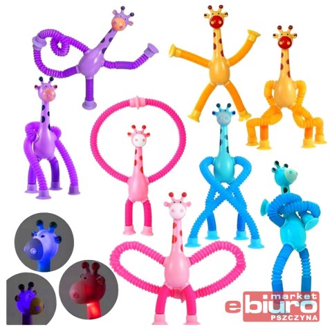 RURKI ŻYRAFA NA PRZYSSAWKI ROZCIĄGLIWA NORIMPEX