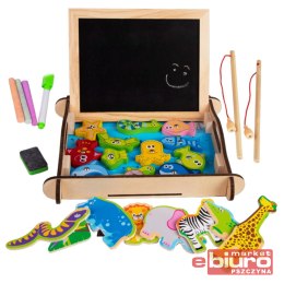 RYBKI DREWNIAN GRA ZRĘCZNOŚCIOWA W SKRZYNCE