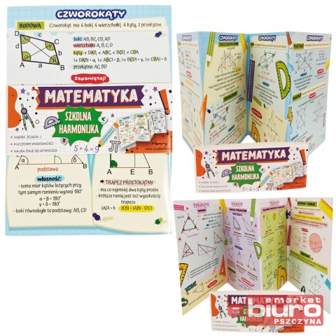 ŚCIĄGA HARMONIJKA MATEMATYKA TRÓJKĄT I CZWOR HENRY