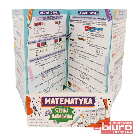 ŚCIĄGA HARMONIJKA MATEMATYKA UŁAMKI HENRY