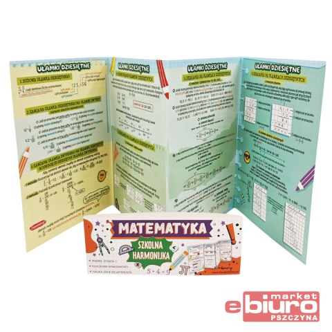 ŚCIĄGA HARMONIJKA MATEMATYKA UŁAMKI HENRY
