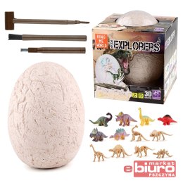 SKAMIELINA JAJO DINOZAURA Z ZESTAWEM NARZĘDZI