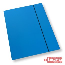 TECZKA A4 Z GUMKĄ CF-2 LAMINOWANA NIEBIESKA