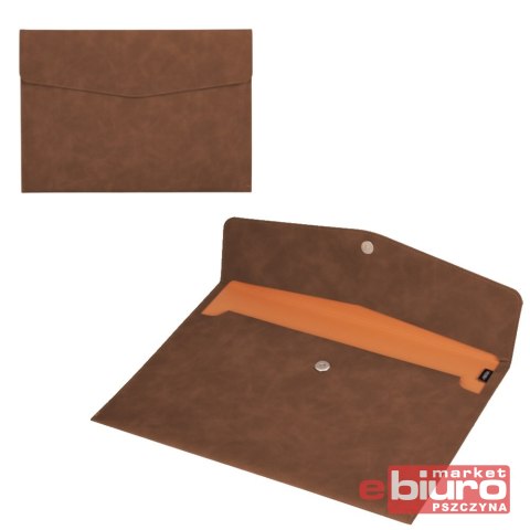 TECZKA KOPERTOWA A4 505 KOPERTA NA NAPY BRĄZOWA ANTRA