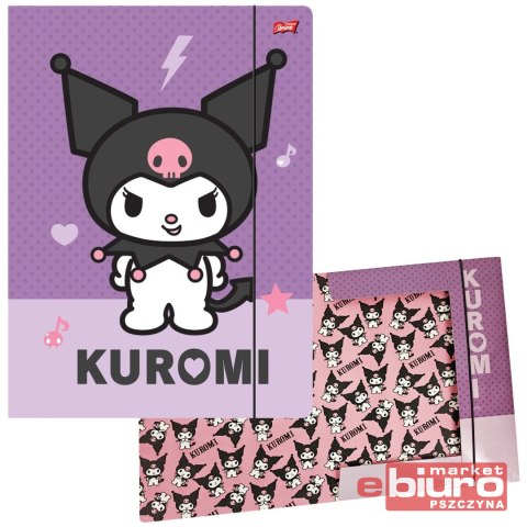 TECZKA Z GUMKĄ A4 300G/M2 KUROMI 4066