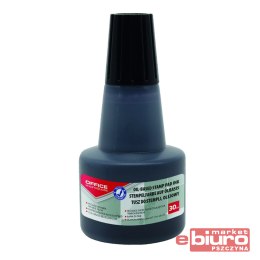 TUSZ DO STEMPLI METALOWYCH OLEJOWY 30 ML CZARNY