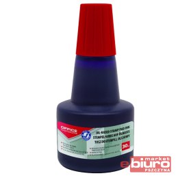 TUSZ DO STEMPLI METALOWYCH OLEJOWY 30 ML CZERWONY