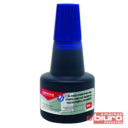 TUSZ DO STEMPLI METALOWYCH OLEJOWY 30 ML NIEBIESKI