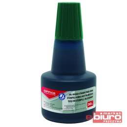 TUSZ DO STEMPLI METALOWYCH OLEJOWY 30 ML ZIELONY
