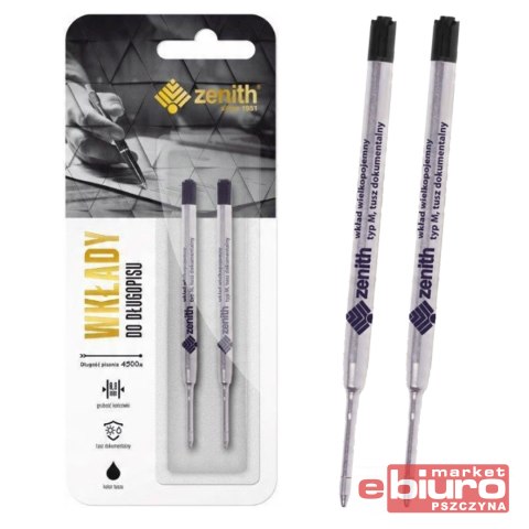 WKŁAD ZENITH 4/2B CZARNY ASTRA