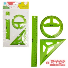 ZESTAW GEOMETRYCZNY 3D 3 ELEM. HAPPY COLOR