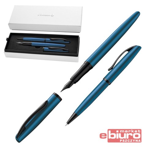 ZESTAW PELIKAN JAZZ NOBLE EL AQUA PIÓRO+DŁUGOP ET