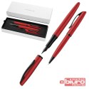 ZESTAW PELIKAN JAZZ NOBLE EL RED PIÓRO+DŁUGOP ETUI
