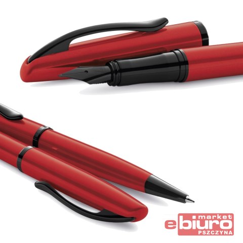 ZESTAW PELIKAN JAZZ NOBLE EL RED PIÓRO+DŁUGOP ETUI