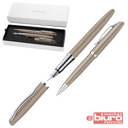 ZESTAW PELIKAN JAZZ NOBLE EL TAUPE PIÓRO+DŁUGOP ET