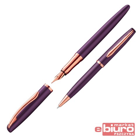 ZESTAW PELIKAN JAZZ NOBLE EL VIOLA PIÓRO+DŁUG ETUI