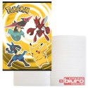 ZESZYT A5 16K LINIA PODWÓJNA DWUKOL LAMIN POKEMON