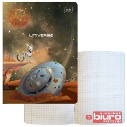 ZESZYT A5 32 KARTKI KRATKA M 70G METALLIC FANT INT