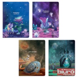 ZESZYT A5 32 KARTKI KRATKA M 70G METALLIC FANT INT