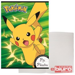 ZESZYT DO NAUKI PISANIA A4 32K LINIA DWUKOL POKEMO