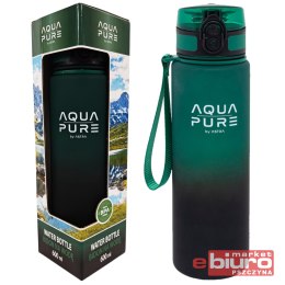 BIDON AQUA PURE ASTRA 600ML GREEN/BLACK