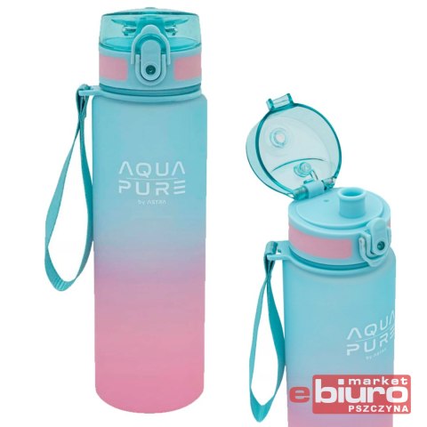 BIDON AQUA PURE ASTRA 600ML PINK/MINT