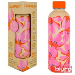 COOLPACK BONET TERMO BOTTLE BIDON MET FLORES ROSA
