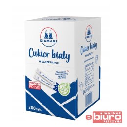 CUKIER BIAŁY W SASZETKACH 200 X 5G DIAMANT