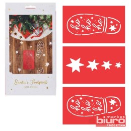 DEKORACJA ŚWIĄTECZNA ŚLADY MIKOŁAJA A'3 PARTYDECO