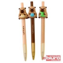 DŁUGOPIS ŻELOWY CAPYBARA ZF7011 CRESCO