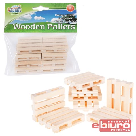 DREWNIANE PALETY 5X3,8X1CM 8SZT 1:32 HIPO