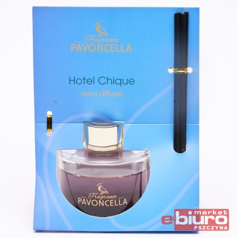 DYFUZOR ZAPACHOWY Z PATYCZKAMI HOTEL CHIQUE 100ML PAVONCELLA