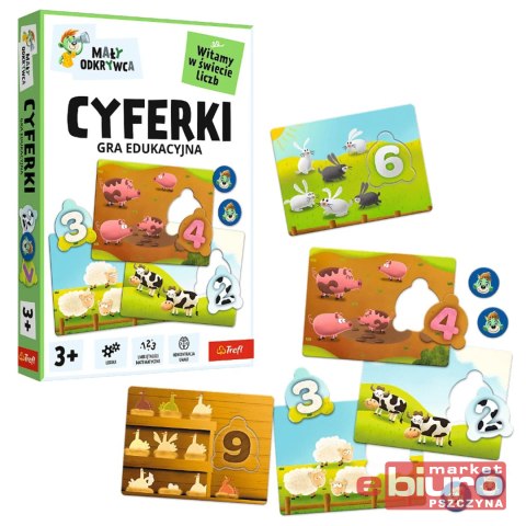 GRA CYFERKI MAŁY ODKRYWCA 02810 TREFL