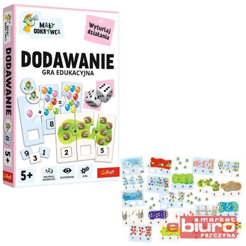 GRA DODAWANIE MAŁY ODKRYWCA 02805 TREFL