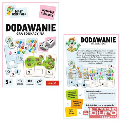 GRA DODAWANIE MAŁY ODKRYWCA 02805 TREFL